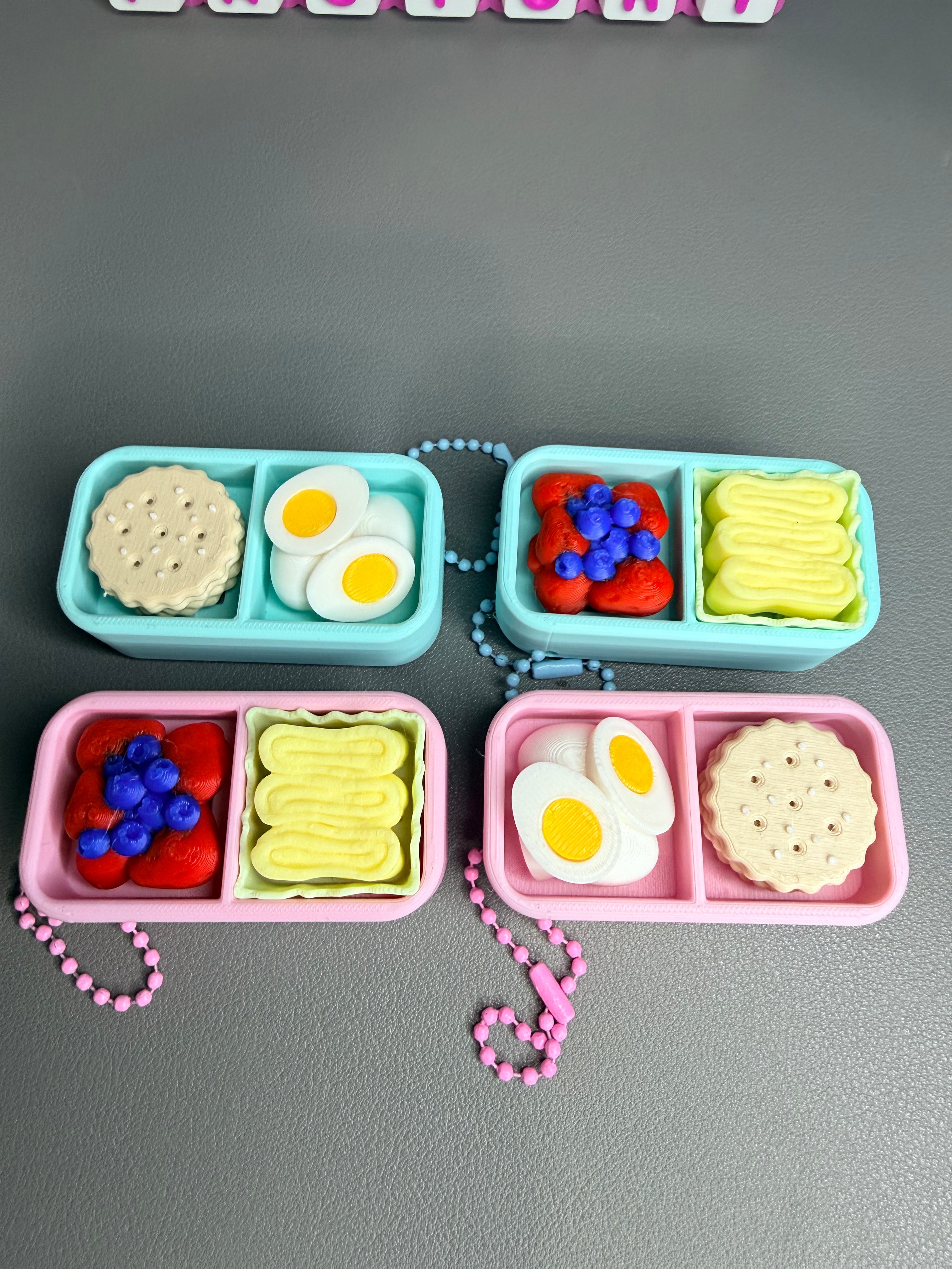 Lunchable Clicker Keychain 🍱✨