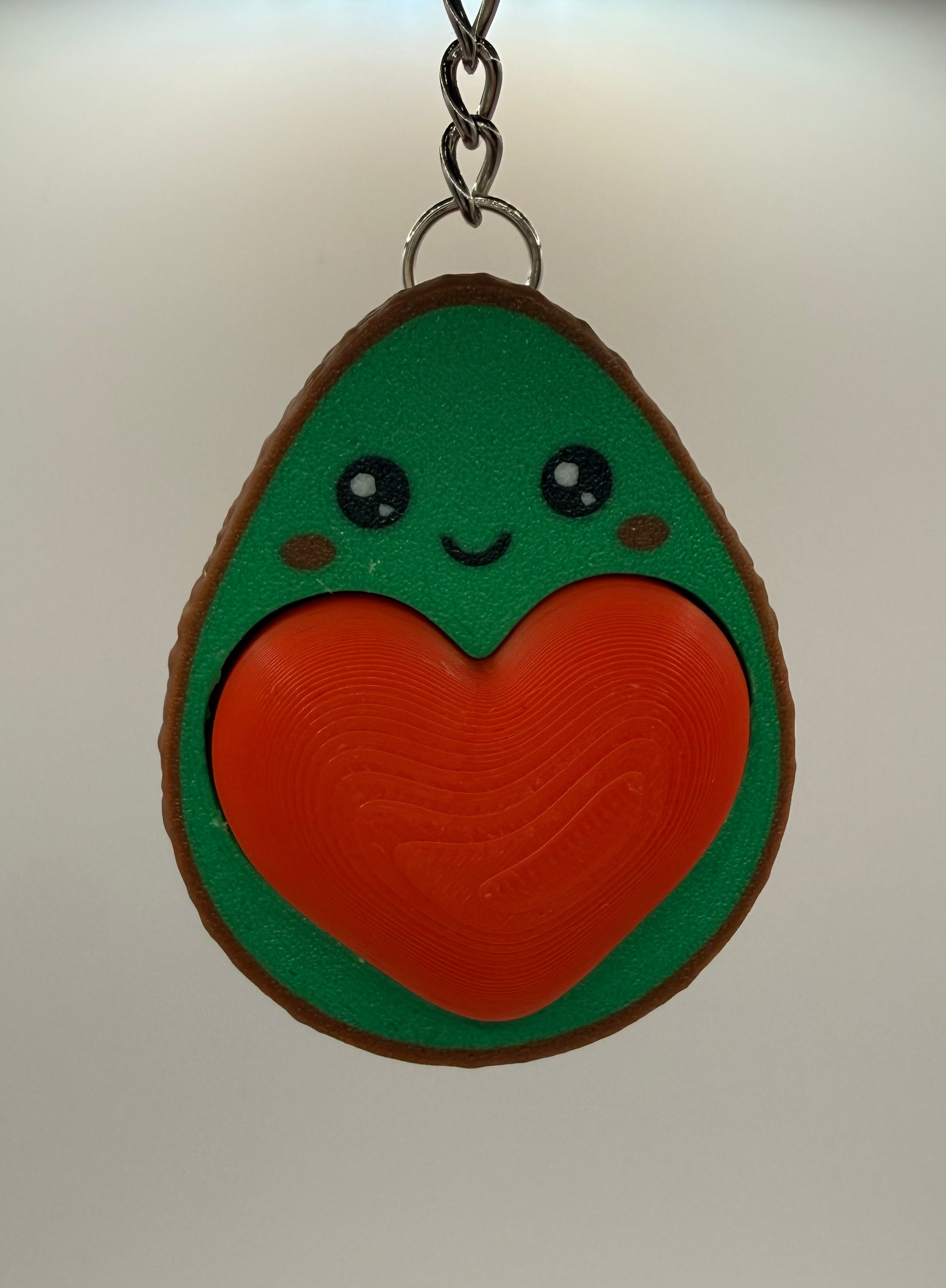 Lil Clicky Avocado Keychain