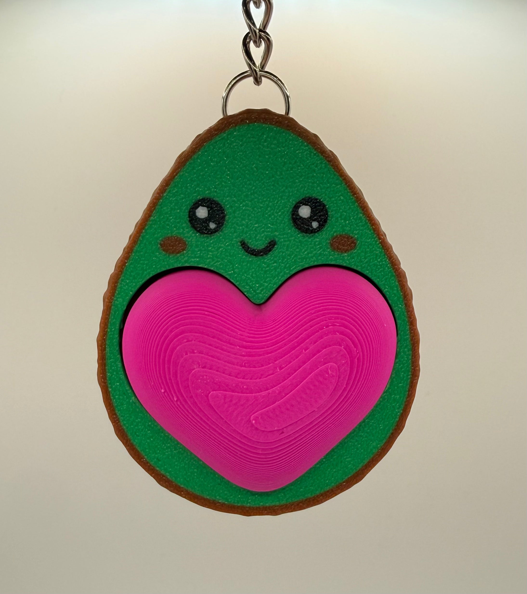 Lil Clicky Avocado Keychain