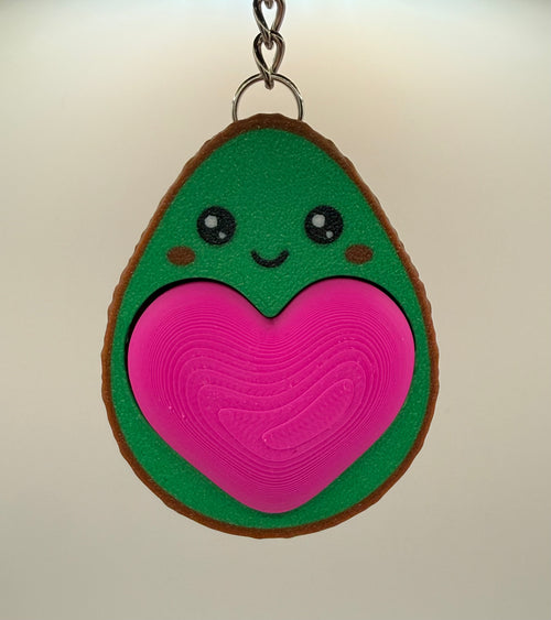 Lil Clicky Avocado Keychain