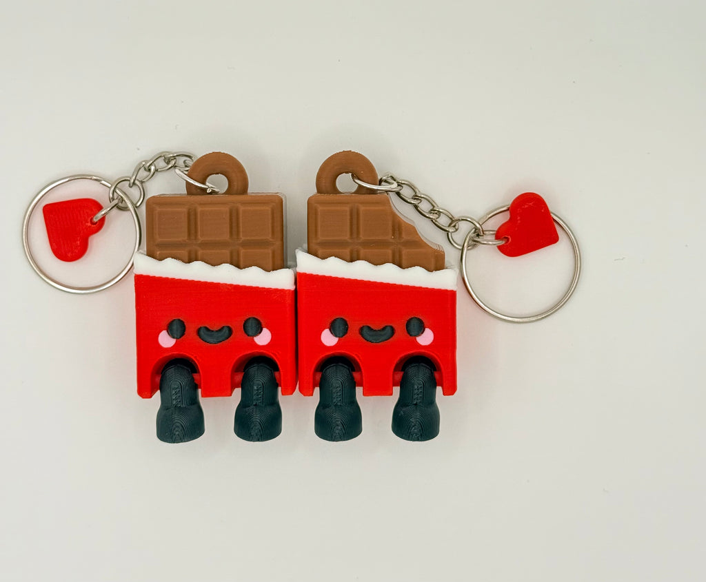 Lil Clicky Chocolate Bar Keychain
