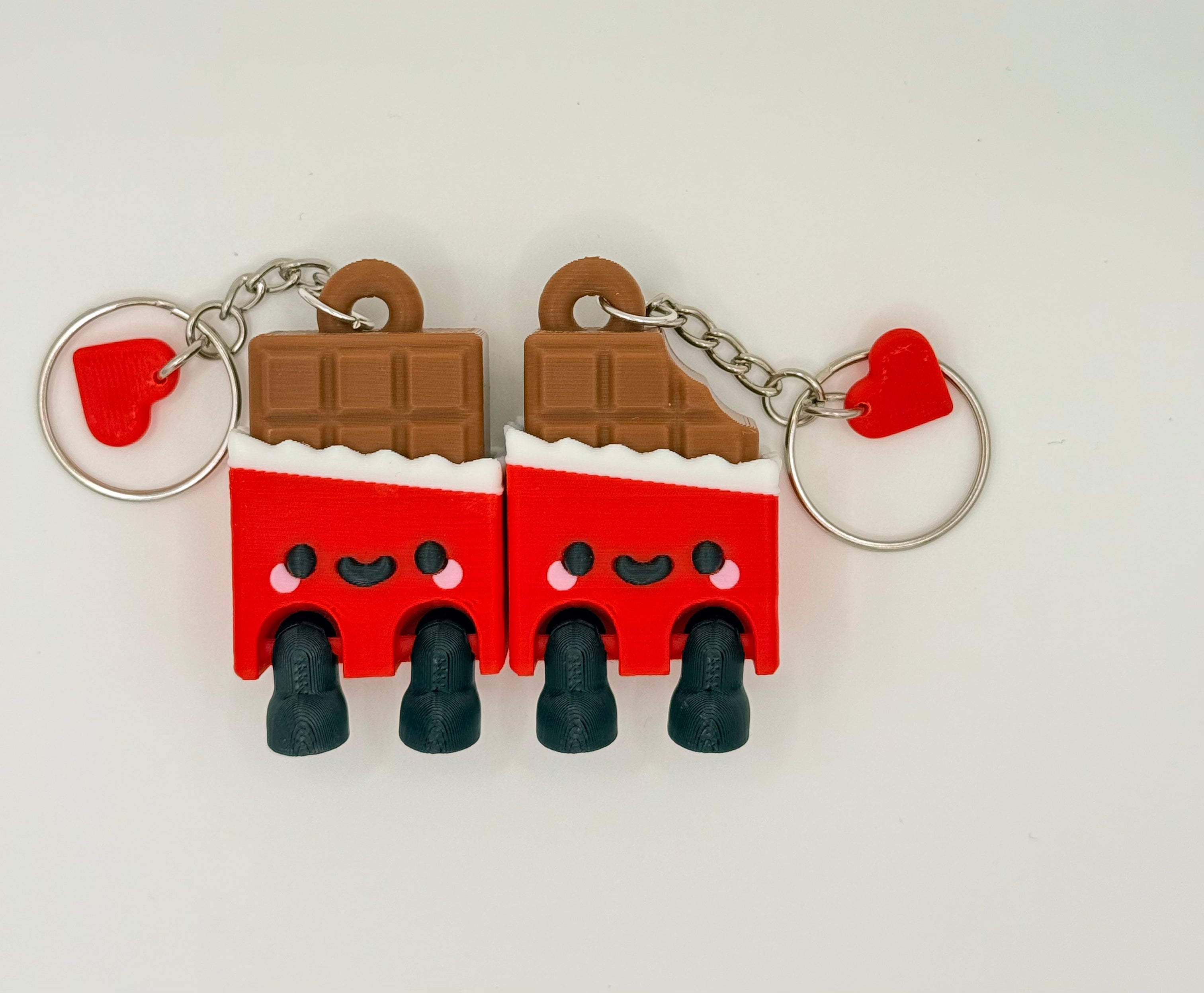 Lil Clicky Chocolate Bar Keychain