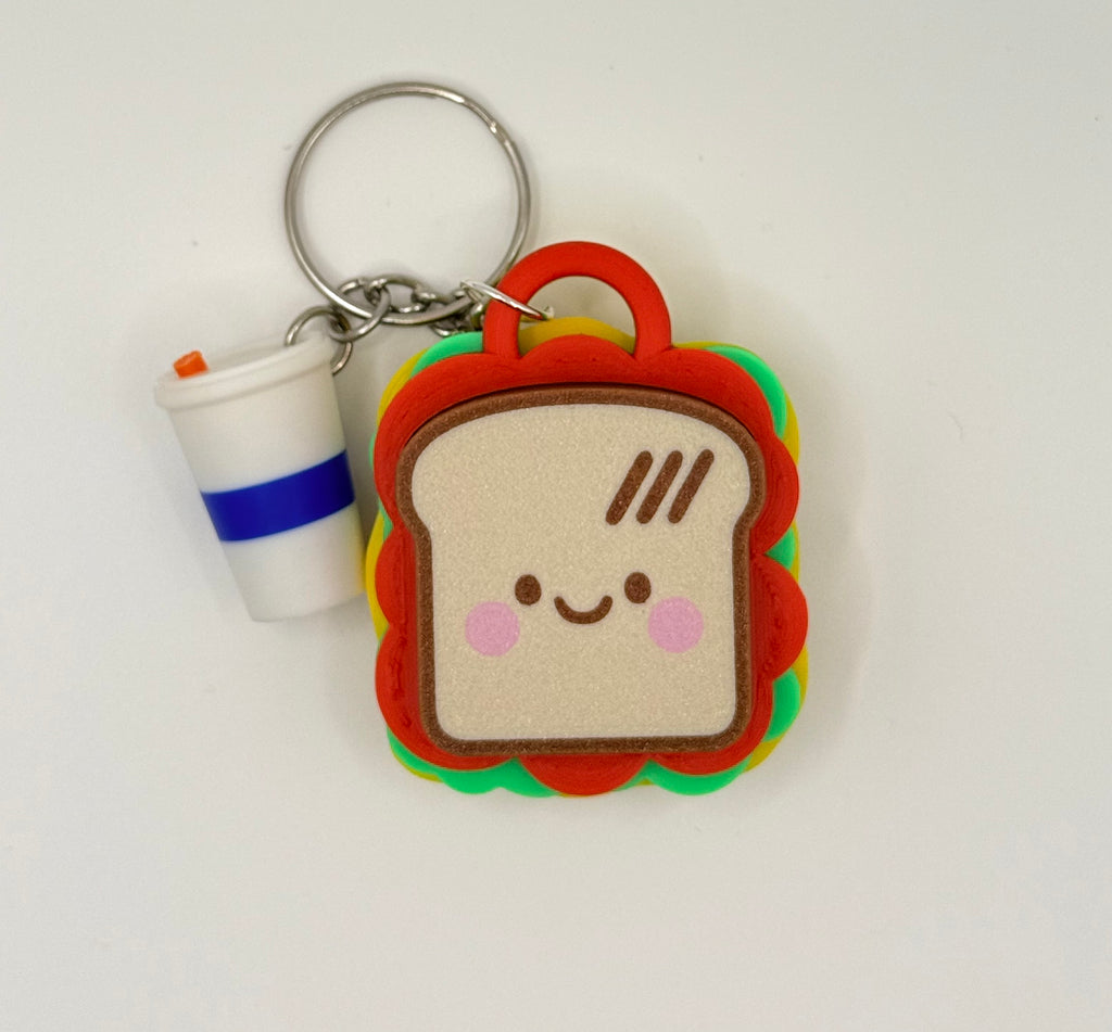 Lil Toastie Clicky Keychain