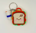 Lil Toastie Clicky Keychain