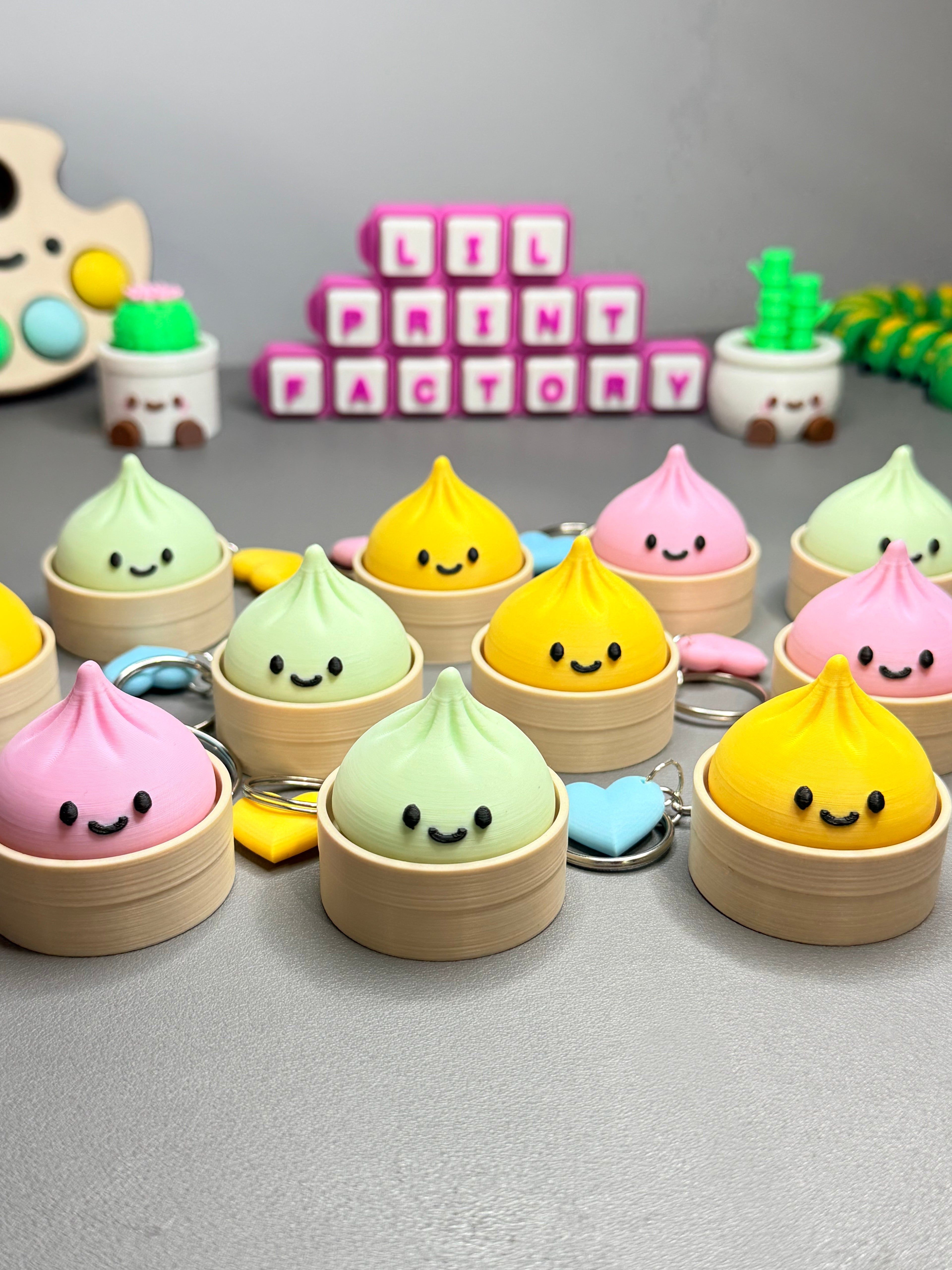 Lil Tiny Dumplings Keychain