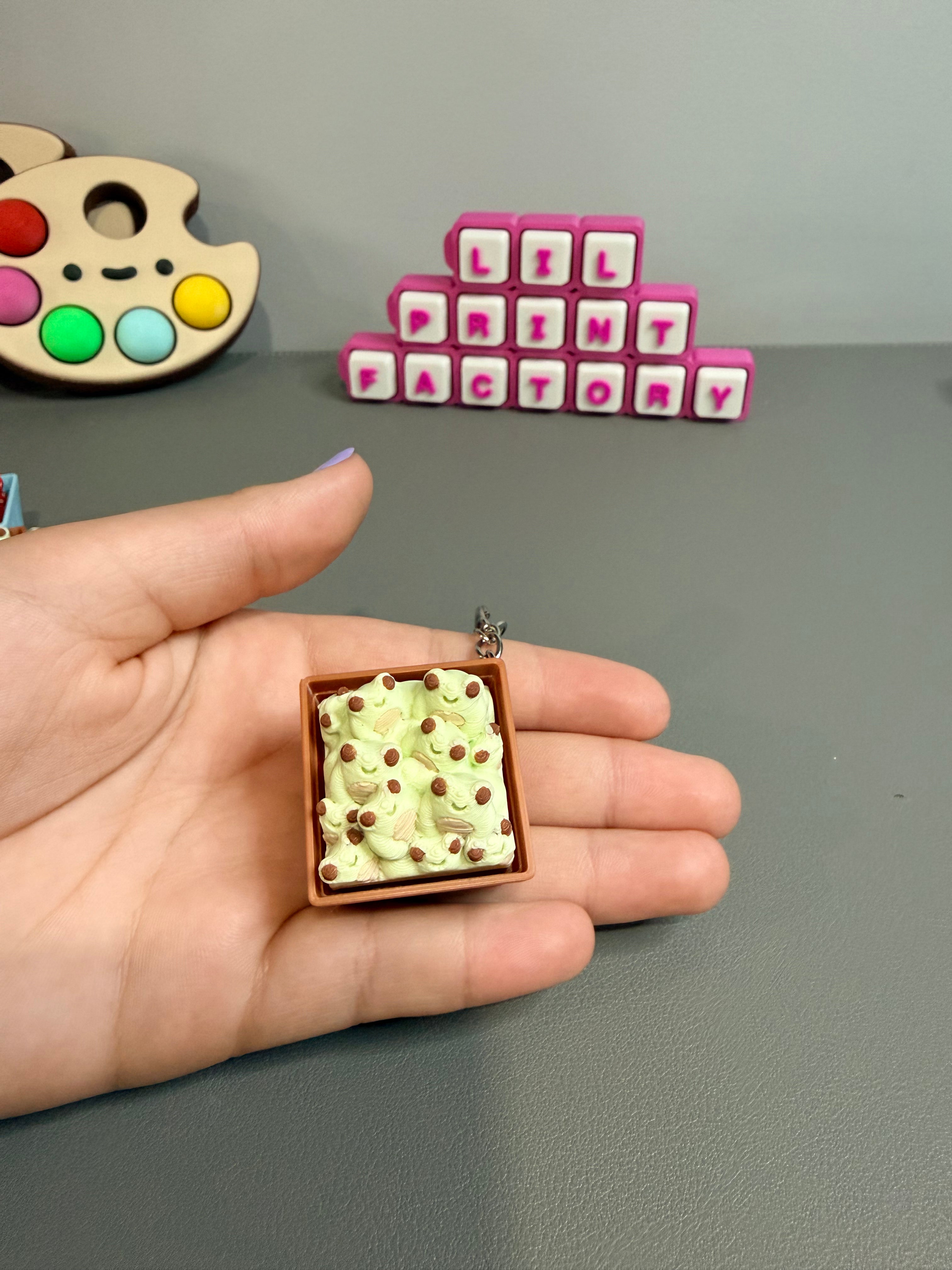 Berry Frog Clicker Keychain