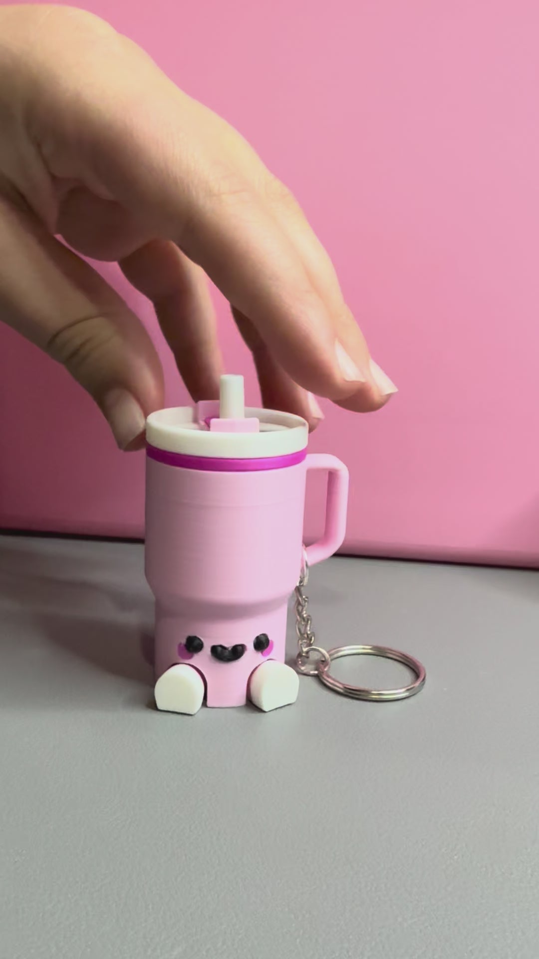 Lil Clicky Tumbler Keychain